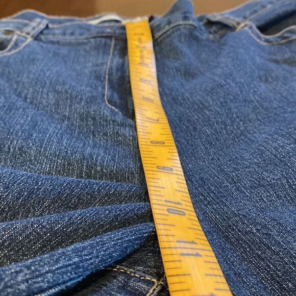 Christopher & Banks Stretch Straight Leg Denim Jeans Size 10P - Picture 10 of 13